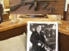 Thompson, miniature, medallion, badge and print of Edwin C. Shannahan