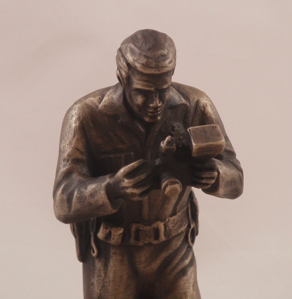 Law Enforcement Miniature Bronze Statues