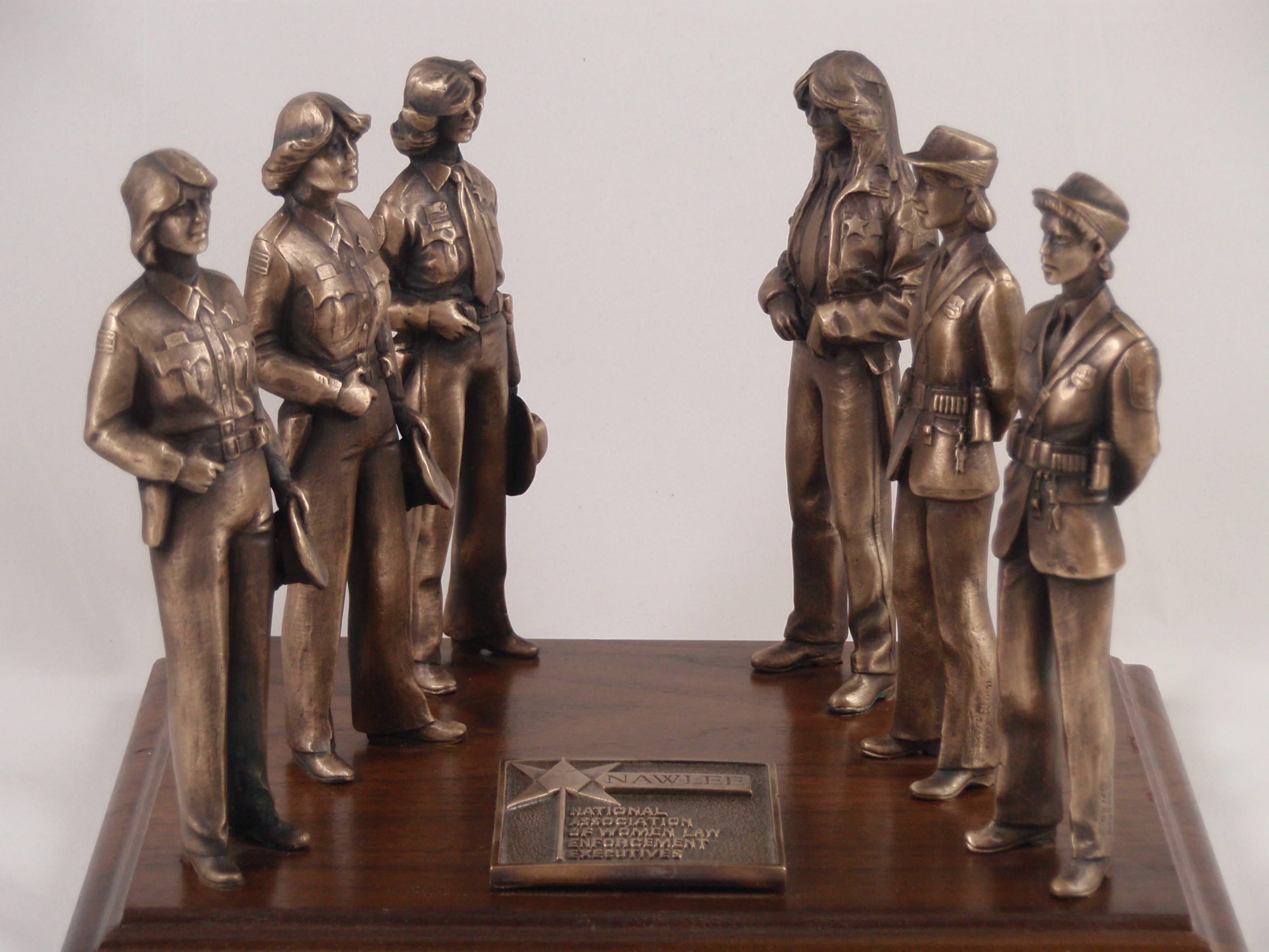 Miniature Bronze Statues for Law Enforcment