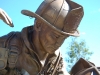Figure Portrait of one Firefighter in larger sculpture