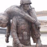 bronze military monument bronze military monument