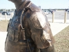 bronze arm on law enforcement sculpture