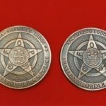 2 custom medallions
