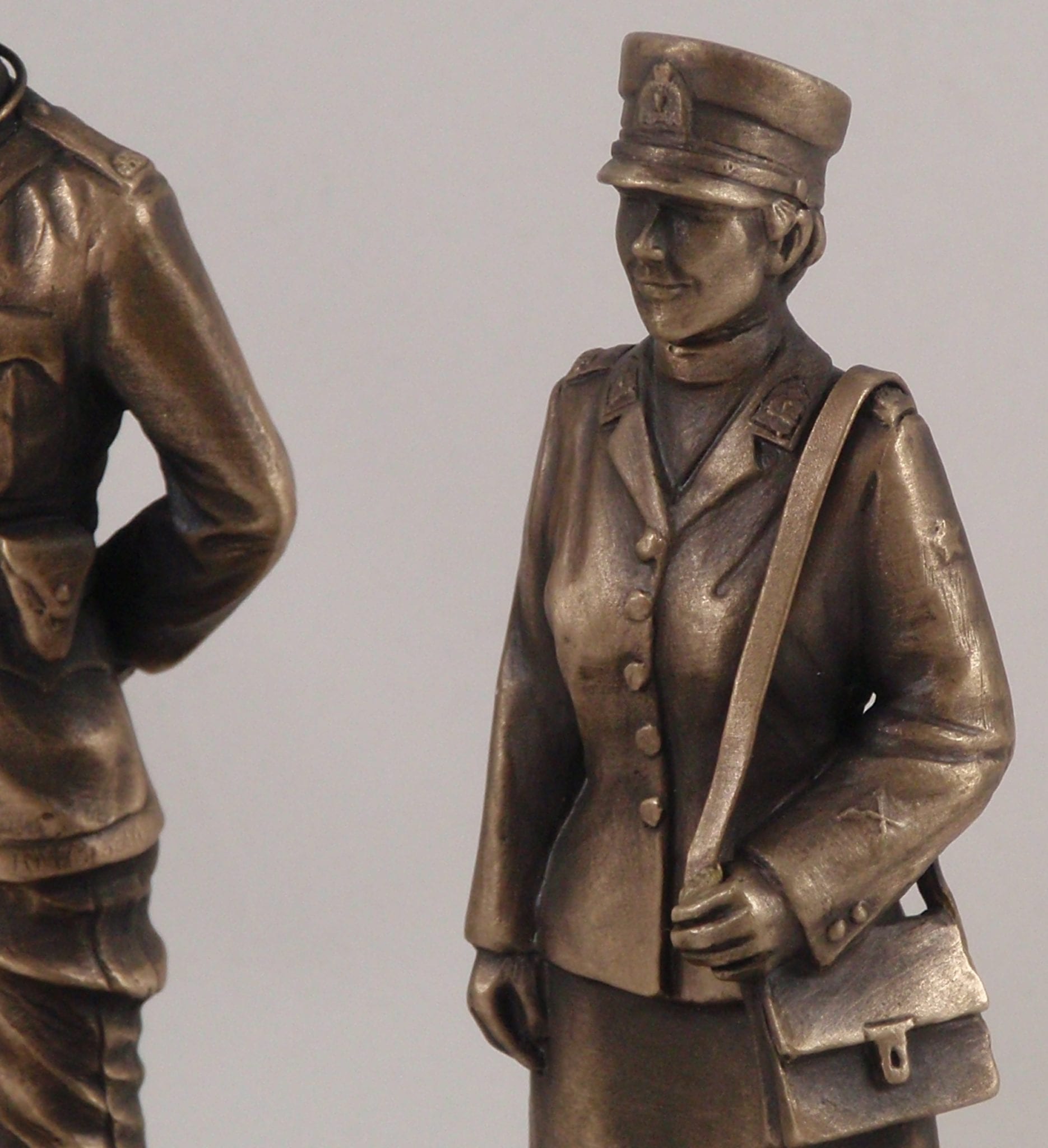 Statue En Cire 1937 – Police Montée Canadienne (RCMP) Signée J Fuller – Calgary – France