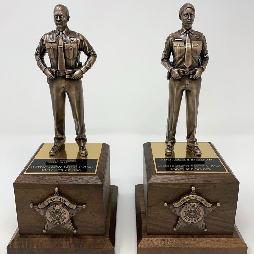 custom police statues