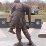 back of eden prairie veterans memorial