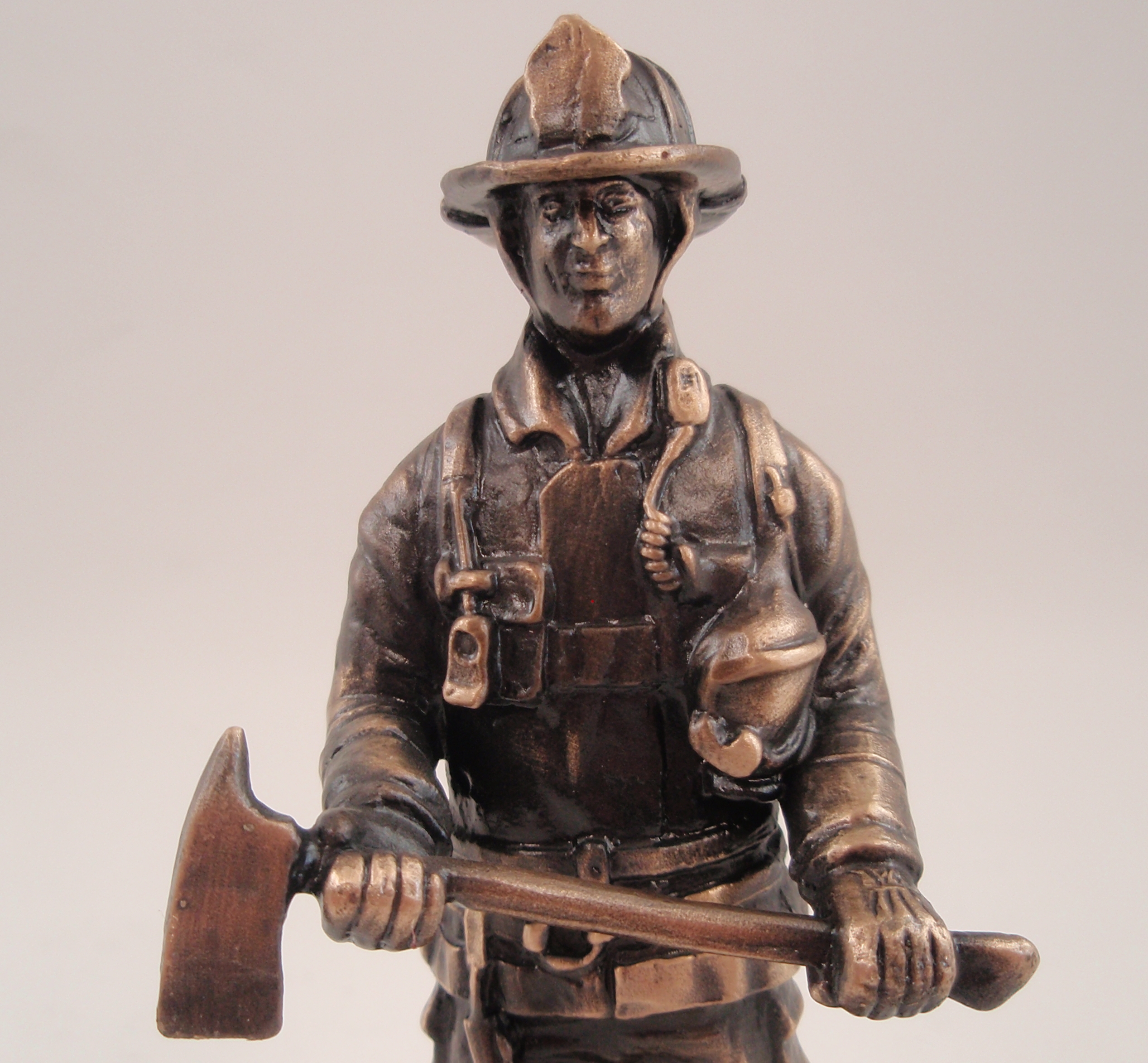 bronze firefighter recognition award