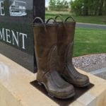 boot firefighter memorial