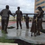 Fort Hood memorial statues