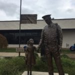 police officer statue