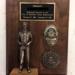 Bronze Custom Law Enforcement Statue