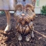 toto wizard of oz statues