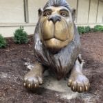 lion wizard of oz statues
