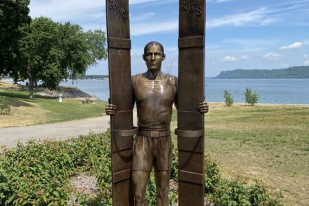 Ralph Samuelson Statue