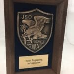 swat plaque
