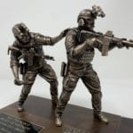 Bronze SWAT entry unit law enforcement retirement and recognition awards, Law Enforcement Tactical team awards