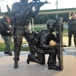 swat officer statues