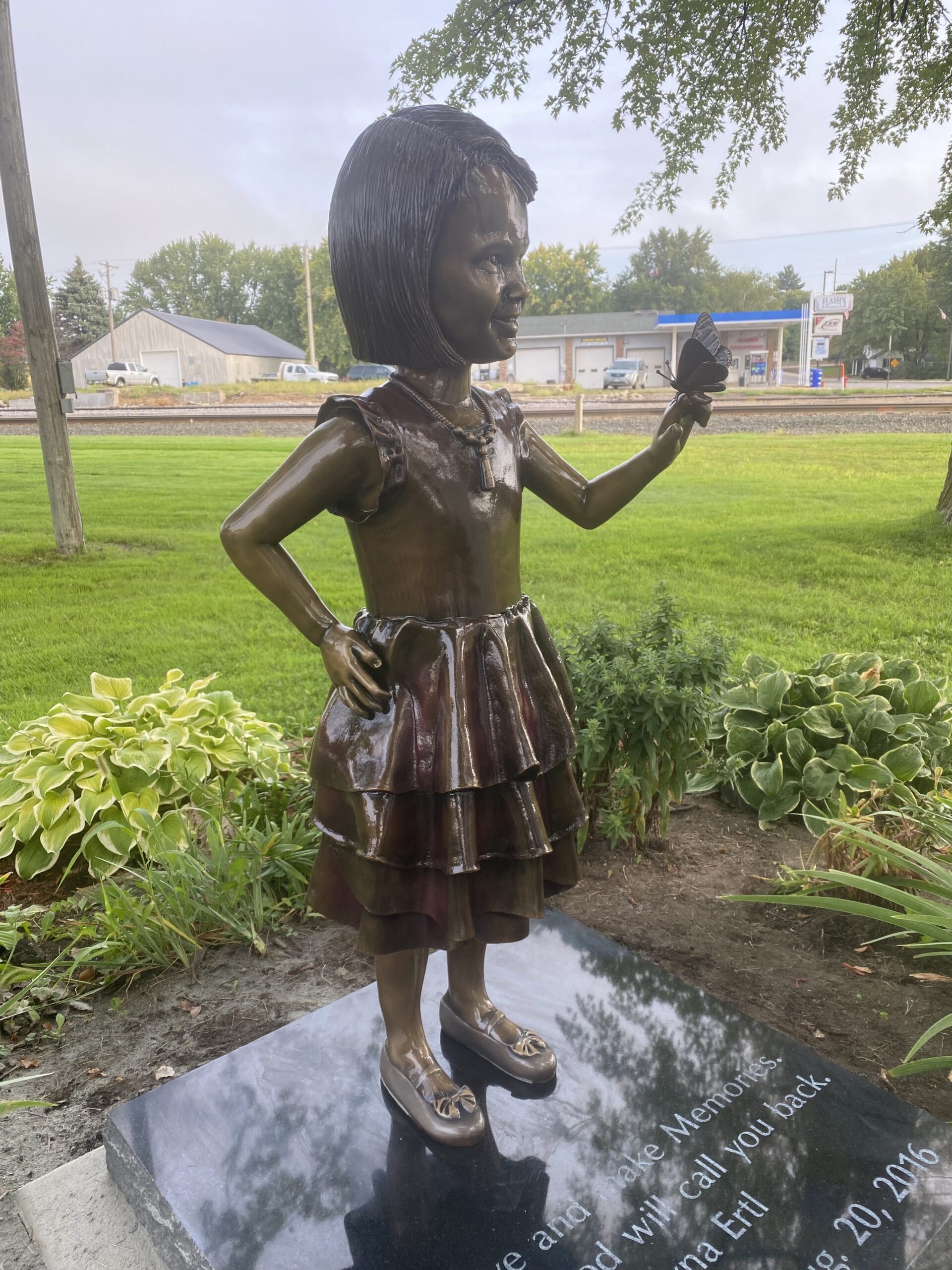 statue to honor Alayna Ertl