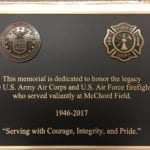 bronze firefighter plaque