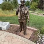firefighter outdoor statues