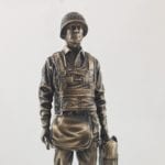 paratrooper statue