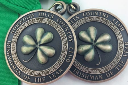 clover bronze medals