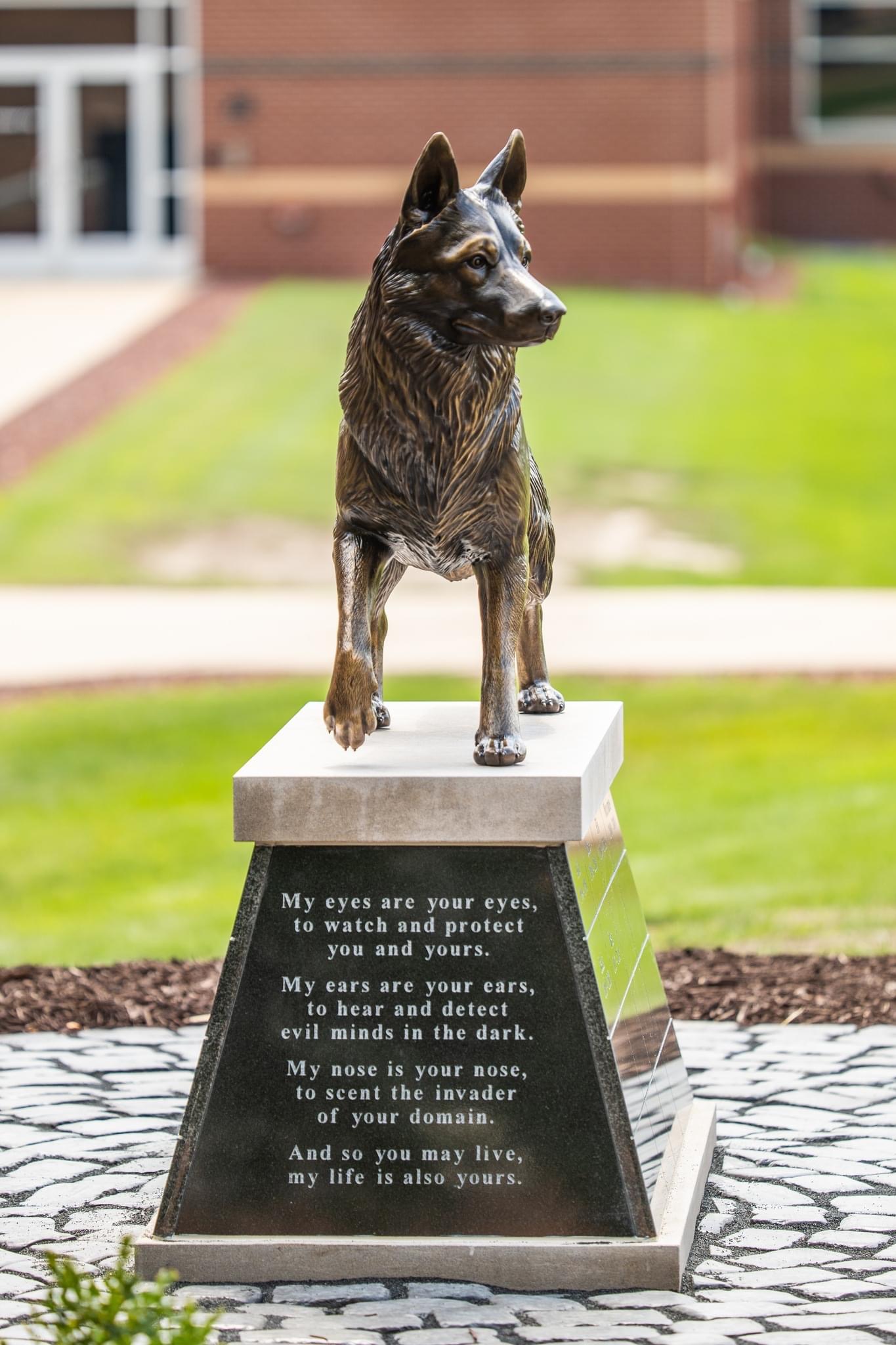 Bronze Canine Memorial