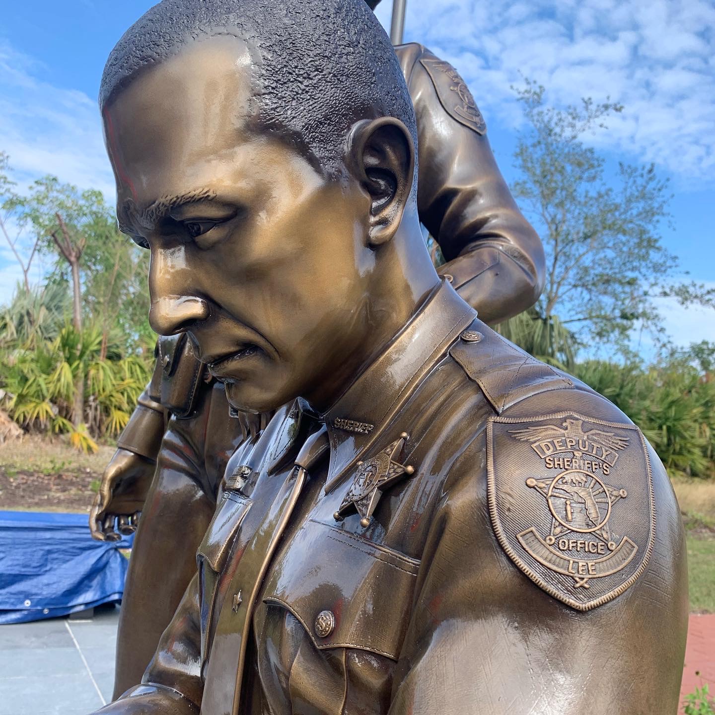 male sheriff memorial