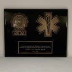 rescue squad plaque