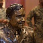 McCoy bronze portrait bust