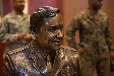 McCoy bronze portrait bust
