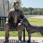 Stephen Carr memorial at the Fayetteville Police Department