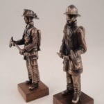 bronze firefighters