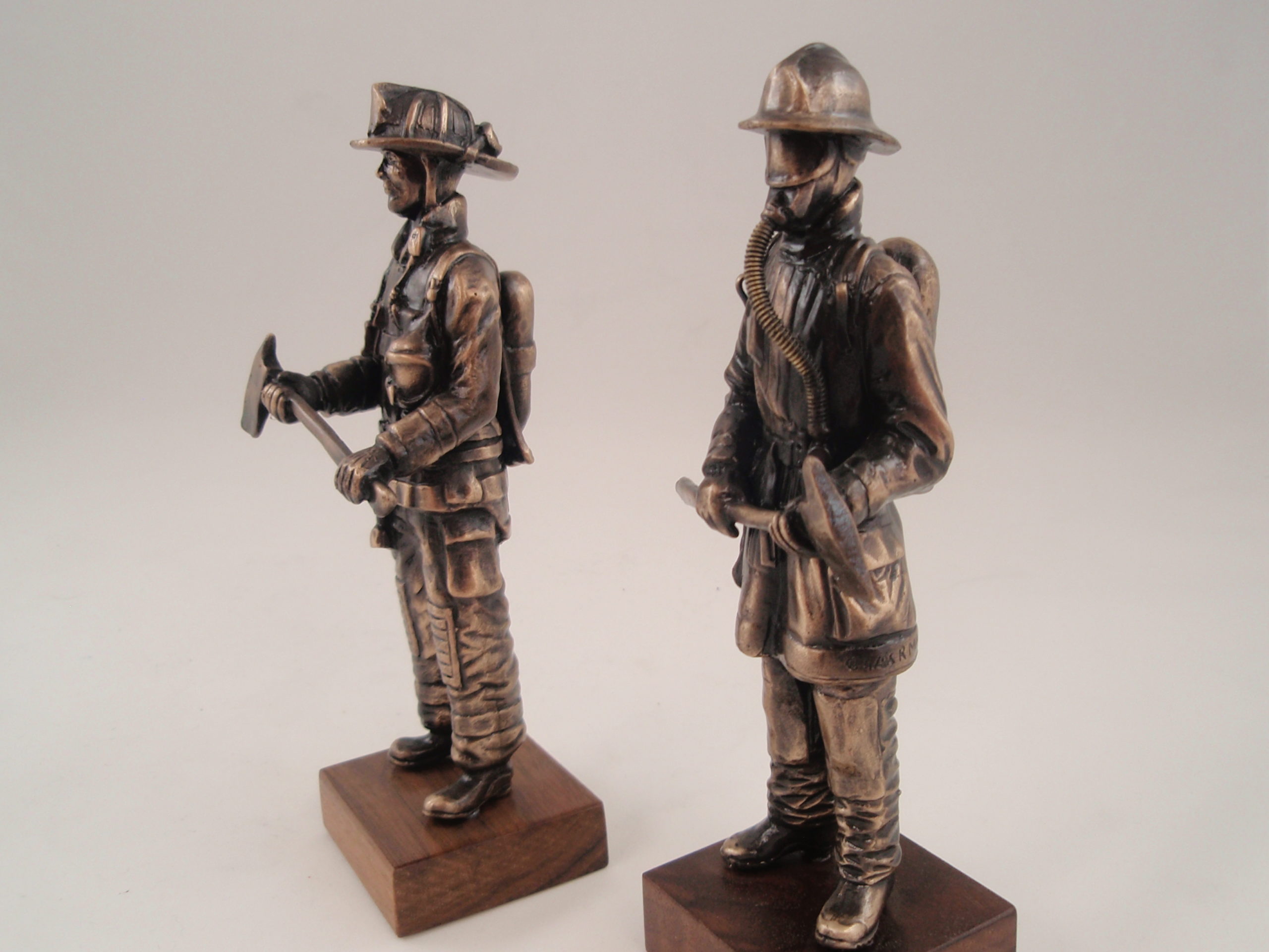 bronze firefighters