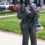 firefighter sculpture Protector I