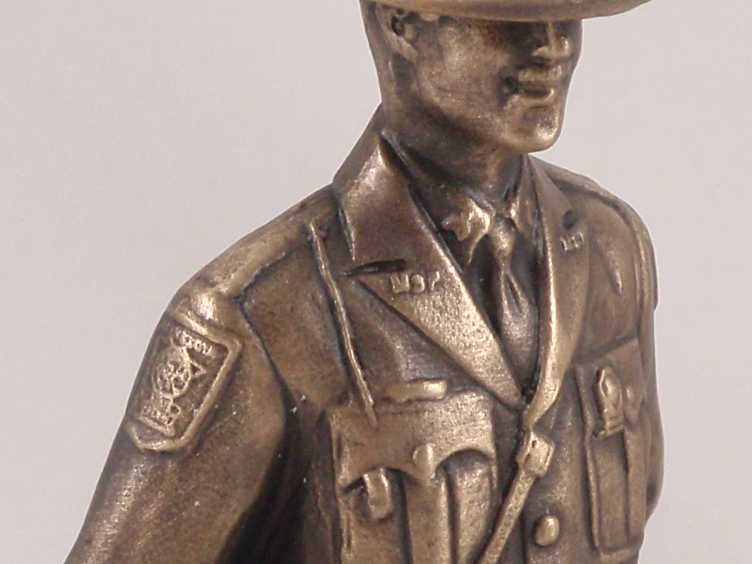 details on state trooper statue